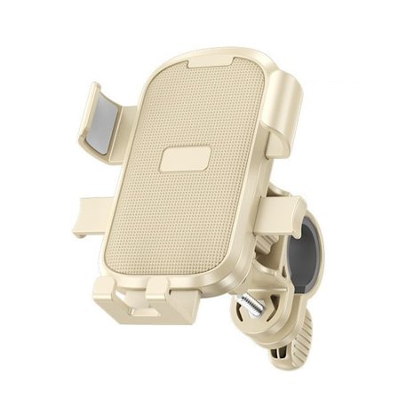 Elektrisk sykkel telefonholder, motorsykkel navigasjonsfeste, fast telefonholder (gul)