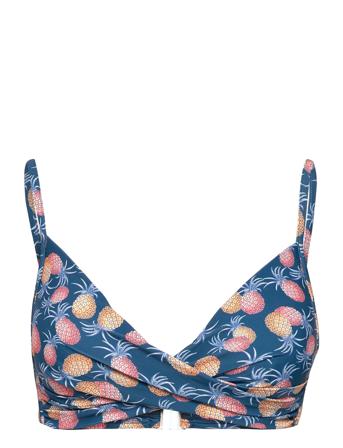Aaliyah Top Aop Swimwear Bikinis Bikini Tops Triangle Bikinitops Monivärinen/Kuvioitu Missya