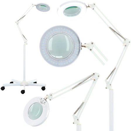 Lampa lupa kosmetisk dermatologisk med stativ