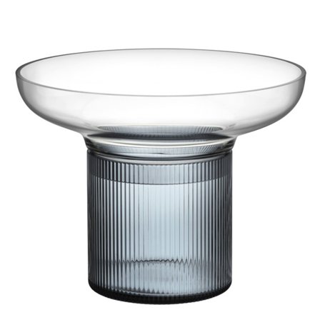 Orrefors Ensemble-vase 15 cm, blå/grå' - 'Blå / grå