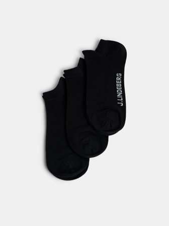 J.Lindeberg - Ankle Bamboo Sock - Schwarz - Mann - 39-42