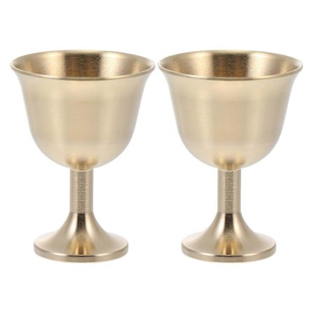 2 stk. Holdbare Vinglas Kopper Drikkeglas Bar Champagneglas Barudstyr
