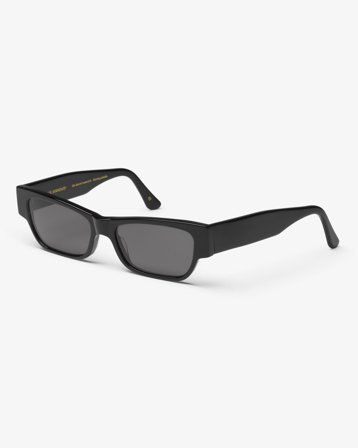 Sunglass 04 - Deep Black Solid - Black - One Size