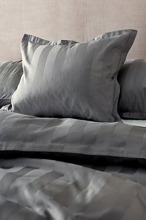 Jotex - Kopfkissenbezug Dunkelgrau - LEONA - Kaufe Kopfkissenbezüge bei Jotex