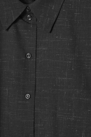 COS Femme Surchemise De Tailleur Regular En Laine Mouchetée in Gris