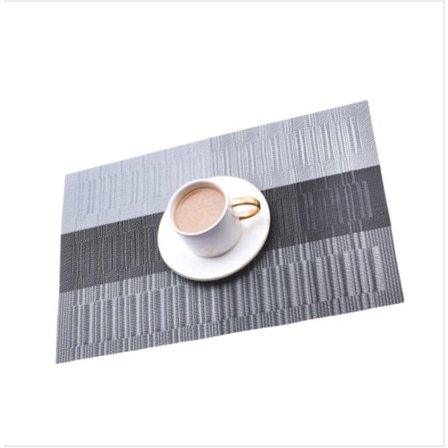 Set med 2 klassiska bruna bordstabletter för hotell och restauranger Svart+grå