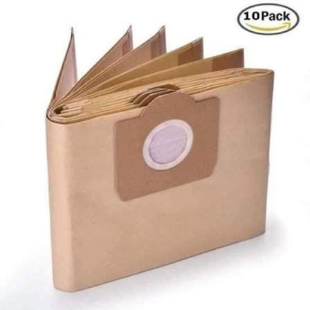 Støvsugerpose - Karcher - 6.959-130.0 - Kompatibel med WD3 - 10 stk. - Høj filtrering