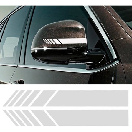 2 st Bilspegeldekaler