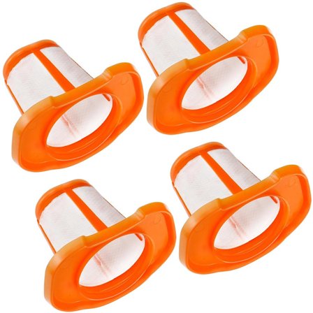 ING Hepa Filter 4 stk. Filter Filterskærm Støvfilter til Black & Decker Bhhv520bt Bhhv520bfp Bhhv320b Bhhv320j Bhhv520bf Bhhv520jf Vaskbar til