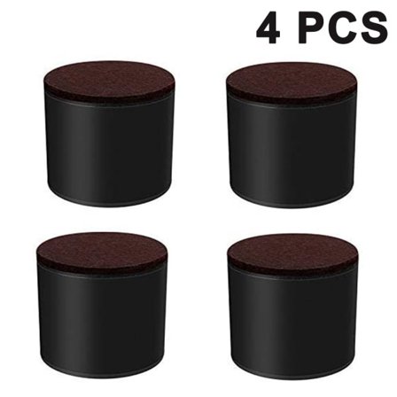 RYI-4 delers hjemmepleiebordforhøyer fotpute slitesterk møbel gulvbeskyttelsespute sofabord sovesofa sklisikker