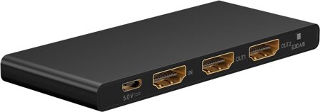 Goobay HDMI Splitter 1 to 2 (4K @ 60 Hz)