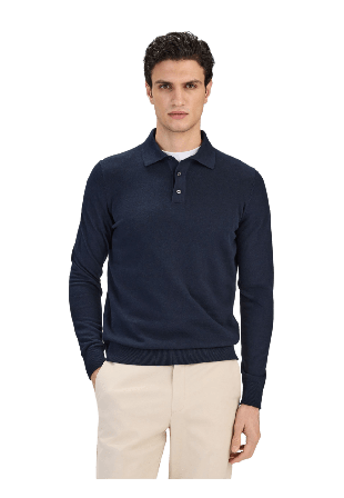 John Henric Cotton Buttoned Polo Shirt (jordan) T-shirts Herr L