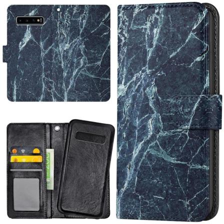 Samsung Galaxy S10e - Lommebok Deksel Marmor