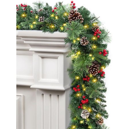 ft. seppele 100 paristokäyttöisellä valolla ja ajastimella - Perfet