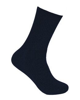 Strømpe med ekstra løs strikk Marine - 40/42 - The Doctor Recommends