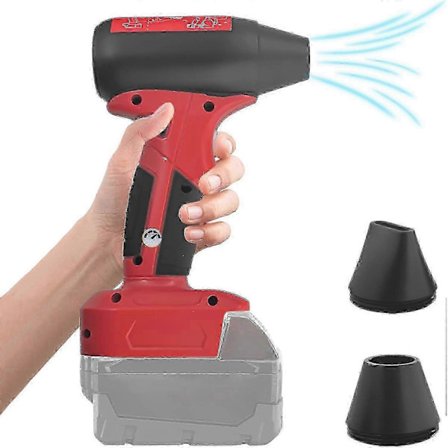 Milwaukee M18 18V akkukäyttöinen paineilmaturbo-puhallin - 4-nopeuksinen suihkumoottori jopa 130000 RPM:n teholla teollisuuskäyttöön
