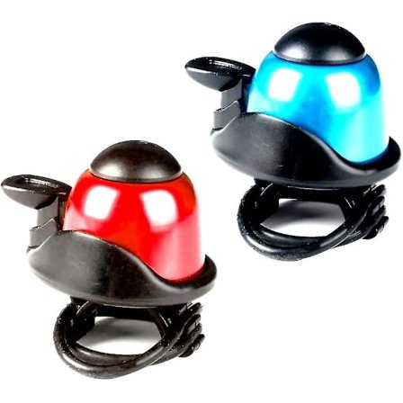 2 stycken cykelklockor, justerbar cykelringklocka med klämma, present