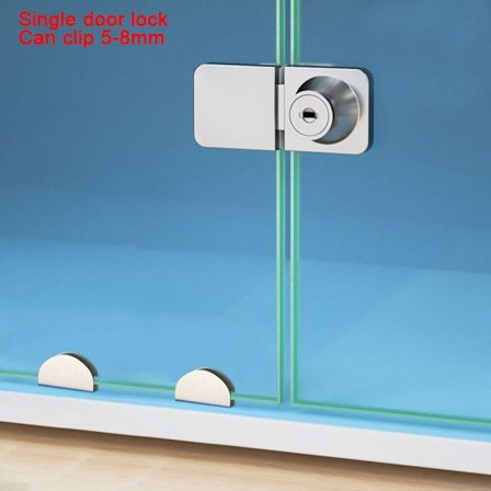 Glasdør Låse Skab Dørlås STYLE 1 STYLE 1