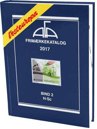 AFA - Vesteuropa 2017 - Bind II (H-Sc) - Frimærkekatalog