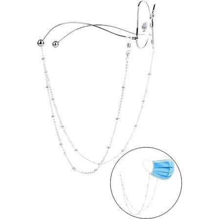 Silver Mini Tree Spectacle Chain Glasses Chains för kvinnor Eyeglas