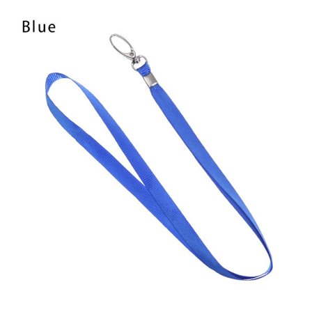 1 st Halsband Lanyard ID-korthållare BLÅ