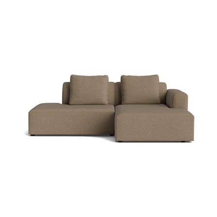 Como kleines Chaiselongue-Sofa, rechts | open end