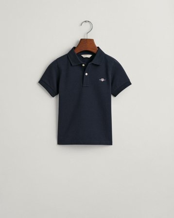 GANT Kinder Piqué Poloshirt (92) Marineblau