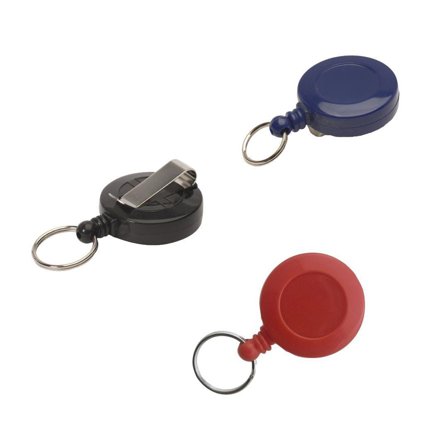 EXPOGRAF CARDKEEP Miniyoyo med nyckelring röd - Lyreco - Kontorsmöbler och inredning - Namnskyltar och korthållare - Korthållare - Tillbehör