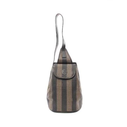 Fendi Vintage Pre-owned Leather fendi-Tass , Bruin , unisex , Maat: ONE Size Vintage Tassen
