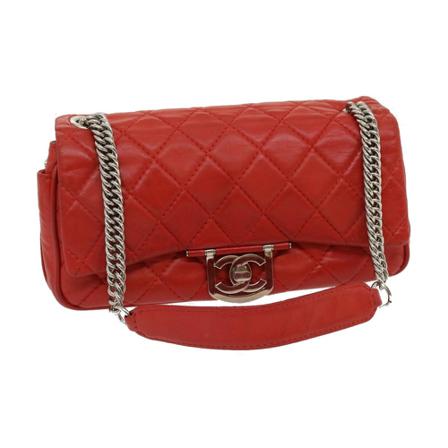 Chanel Vintage, Pre-owned Shoulder bag Rood, Dames, Maat:ONE Size,leer