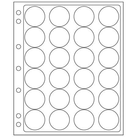 Leuchtturm ENCAP- Lommer 36/37 - Indvendigt format: 36 til 37 mm