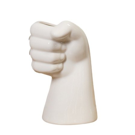 (Ekspert (hydroponics)) 1 stk. keramisk vase boligindretning stue blomsterarrangement tørret blomst gestus kreative håndværk dekoration