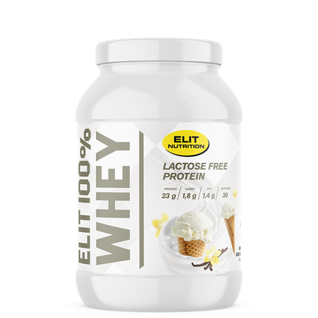 Elit Nutrition ELIT 100 % Whey Laktosefritt Proteinpulver 900 g