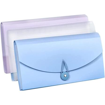 3 kpl (26,3 * 14 cm) minidokumenttitiedosto, 13 taskua pieni Accordia