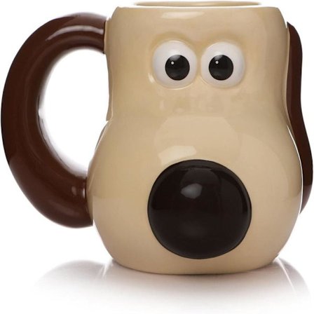Halvmånebugten Gromit Kande | Wallace og Gromit Kande | Nyhedskande Stor Kande | Wallace og Gromit Gave | Nyhedsgaver til Mænd
