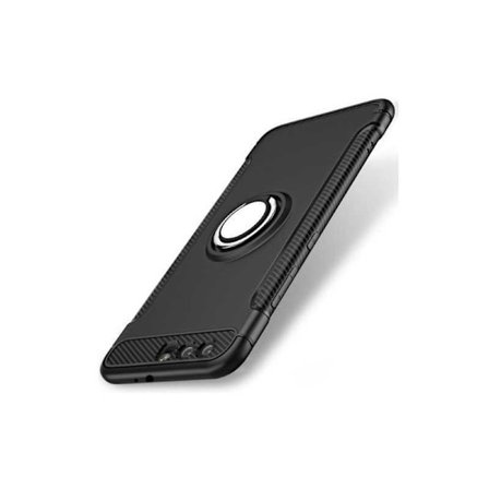 Honor 8 Käytännöllinen iskunkestävä suojus sormustelineellä V2