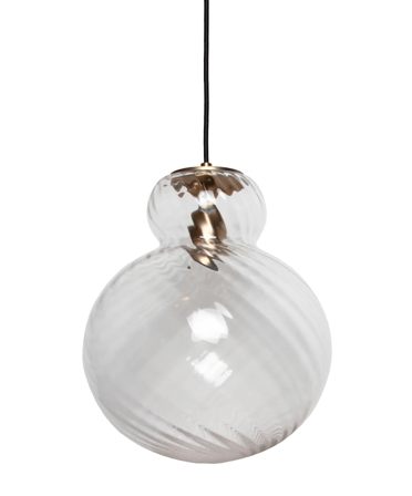 Specktrum Lily Pendellampe Swirl Klar