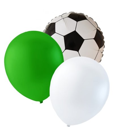 Favoritlaget - 21 ballonger för alla riktiga fotbollsfans.