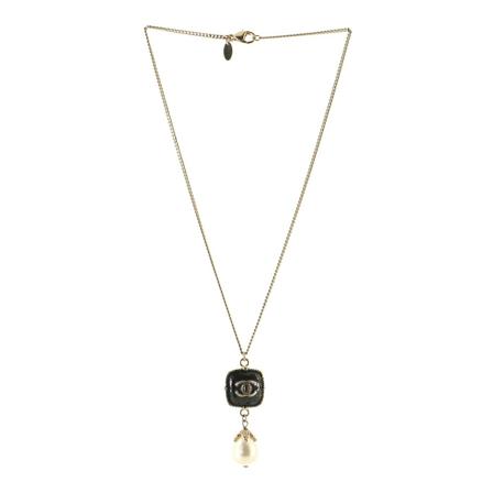 Chanel Vintage Pre-owned Jewellery , Zwart , Dames , Maat: ONE Size Vintage Sieraden