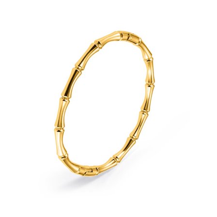 Bambus Joint Bangles Trend Armbånd GULD 2 2