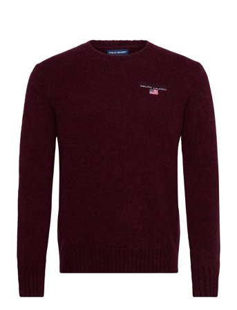 Polo Ralph Lauren Polo Sport Crewneck Sweater - Burgundy - S