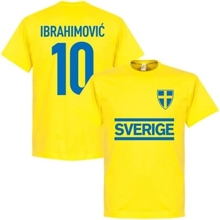 Sweden National Team Ibrahimovic Commemorative Edition Football T-Shirt S