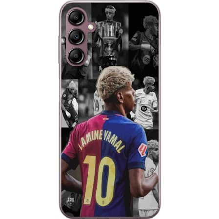Kompatibelt Mobildeksel til Samsung Galaxy A14 5G Yamal FC Barcelona fotball stjernespire 2025
