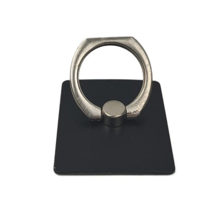 Älypuhelimen sormipidike - neliö - musta