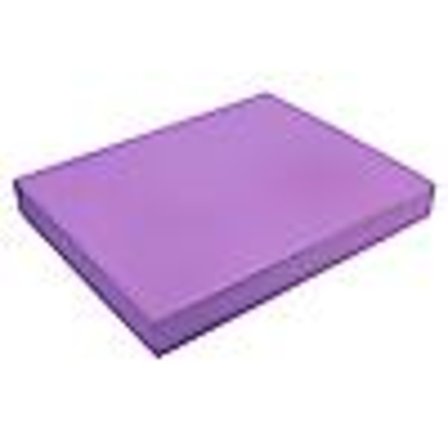 TPE Material Balance Trænings Skum Pad - Blød pude til træningsfitness og yogamåtte (lilla)