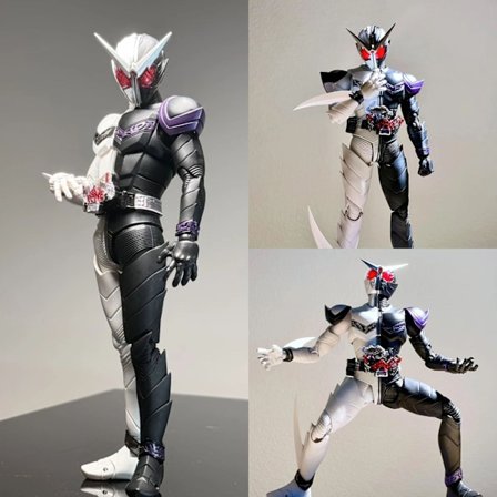 Kamen Rider ledad rörlig modellfigur leksaker