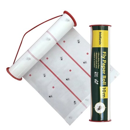 Fluepapirrulle 10 m Biobasis