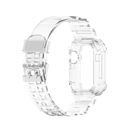 Klockarmband Transparent Apple Watch 1/2/3/4/5/6/7/8/se 42/44/4
