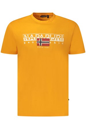 Napapijri T-shirt Maniche Corte Uomo Arancio