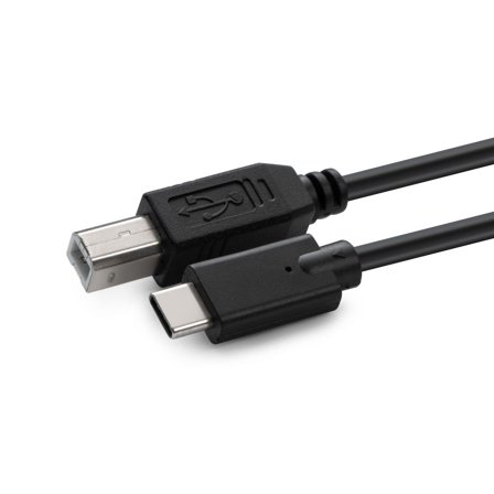 MicroConnect USB type C-kabel - 24 pin USB-C til USB-type B - 1 m